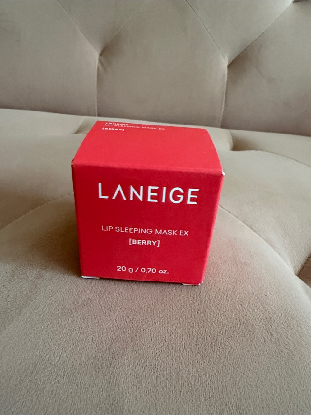 LANEIGE Lip Sleeping Mask EX - Berry Red Box